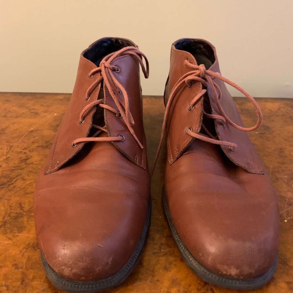 Easy Spirit Leather Ankle Boots, 9.5M